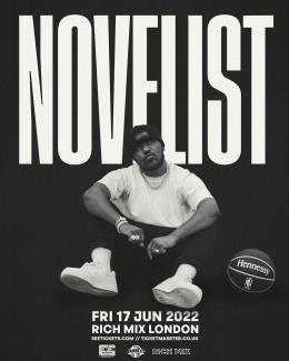 Novelist at Rich Mix on Friday 17th June 2022