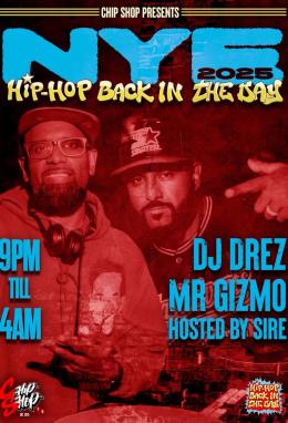 NYE at Chip Shop BXTN on Wednesday 31st December 2025