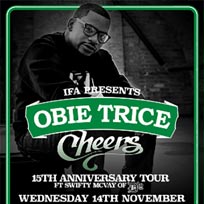 Obie Trice at New Cross Inn on Wednesday 14th November 2018