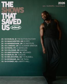Odeal at Brixton Academy on Thursday 26th March 2026