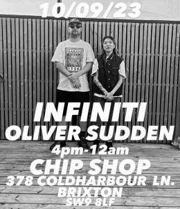 Oliver Sudden & Friends at Chip Shop BXTN on Sunday 10th September 2023