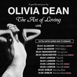 Olivia Dean at The o2 on Saturday 2nd May 2026