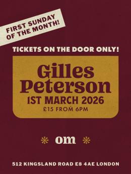 Om at 512 Kingsland Road on Sunday 1st March 2026