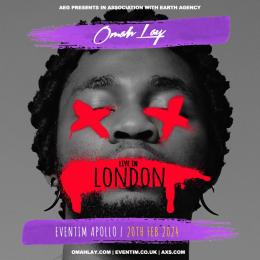 Omah Lay at Hammersmith Apollo on Tuesday 20th February 2024