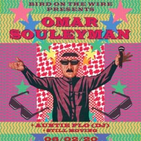 Omar Souleyman at EartH on Thursday 6th February 2020