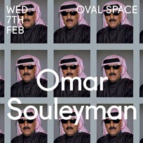 Omar Souleyman at Oval Space on Wednesday 7th February 2018