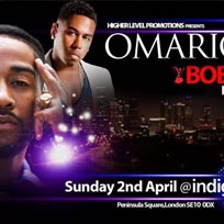 Omarion & Bobby V at Indigo2 on Sunday 2nd April 2017