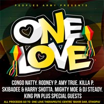 One Love at Brixton Jamm on Friday 29th September 2017
