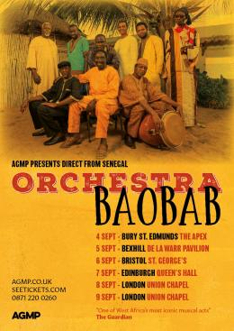 Orchesta Baobab at Union Chapel on Friday 8th September 2023
