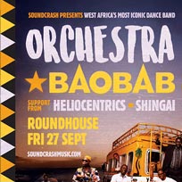 Orchestra Baobab at The Roundhouse on Friday 27th September 2019