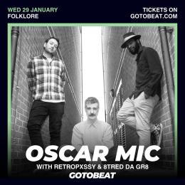Oscar Mic at Folklore on Wednesday 29th January 2025