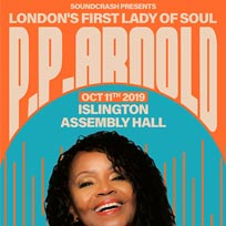 P.P. Arnold at Islington Assembly Hall on Friday 11th October 2019