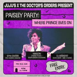Paisley Party at Juju's Bar and Stage on Friday 9th June 2023