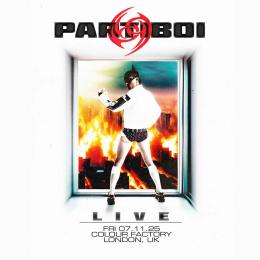 Partiboi69 live at Colour Factory on Friday 7th November 2025