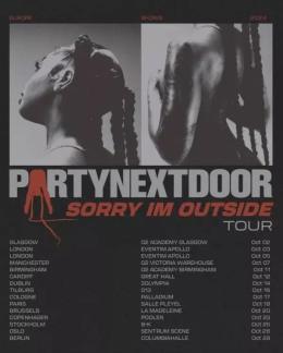 PARTYNEXTDOOR at Hammersmith Apollo on Thursday 3rd October 2024