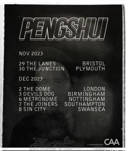 PENGSHUI at The Dome on Tuesday 5th December 2023