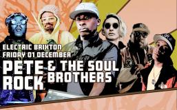 Pete Rock & The Soul Brothers at Electric Brixton on Friday 1st December 2023
