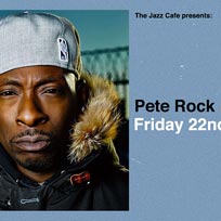 Pete Rock at Jazz Cafe on Friday 22nd November 2019