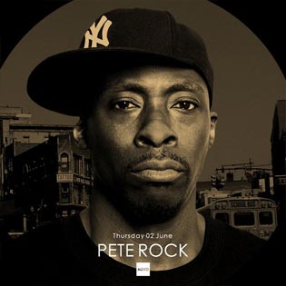 Pete Rock at XOYO on Thursday 2nd June 2016