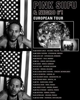 Pink Siifu & Negro 6&#039;! at Islington Academy on Tuesday 16th November 2021