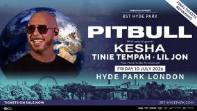 Pitbull at Hyde Park on Friday 10th July 2026