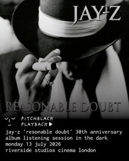 Pitchblack Playback at Riverside Studios on Monday 13th July 2026