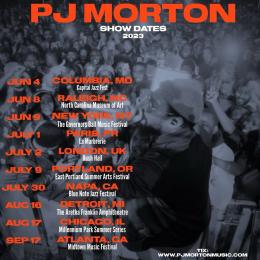 PJ Morton at Bush Hall on Sunday 2nd July 2023