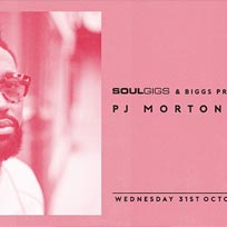 PJ Morton at Jazz Cafe on Thursday 1st November 2018