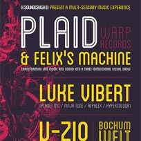 Plaid at Oval Space on Friday 9th March 2018
