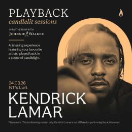Playback Candlelit Sessions at NT's on Tuesday 24th March 2026