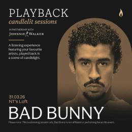 Playback Candlelit Sessions at NT's on Tuesday 31st March 2026