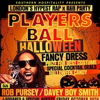 Players Ball at Trapeze on Friday 30th October 2015