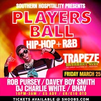 Players Ball at Trapeze on Friday 25th March 2016