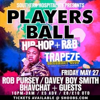 Players Ball at Trapeze on Friday 27th May 2016