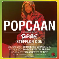Popcaan at Hammersmith Apollo on Saturday 1st July 2017