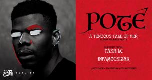 Poté at Jazz Cafe on Thursday 14th October 2021