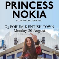 Princess Nokia at The Forum on Monday 20th August 2018