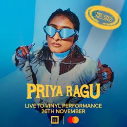 Priya Ragu at Metropolis Studios on Sunday 26th November 2023