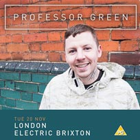 Professor Green at Electric Brixton on Tuesday 20th November 2018