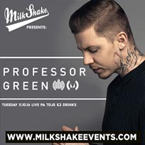 Professor Green at Ministry of Sound on Tuesday 11th October 2016