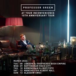 Professor Green at Shepherd's Bush Empire on Tuesday 8th March 2022