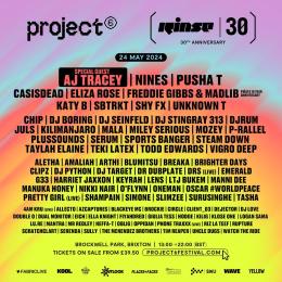 Project 6 Festival at Brockwell Park on Friday 24th May 2024