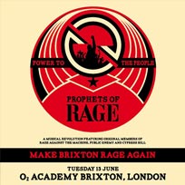 Prophets of Rage at Brixton Academy on Tuesday 13th June 2017