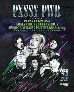 PxSSY PWR Presents at Hootananny on Wednesday 13th December 2023