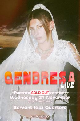 Qendresa at Servant Jazz Quarters on Tuesday 26th November 2024