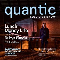 Quantic at The Roundhouse on Sunday 24th November 2019