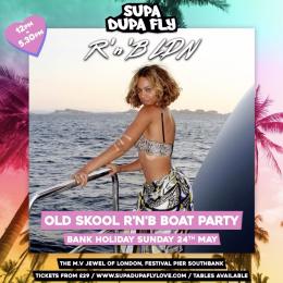 R'N'B LDN BOAT PARTY at Festival Pier on Sunday 24th May 2026