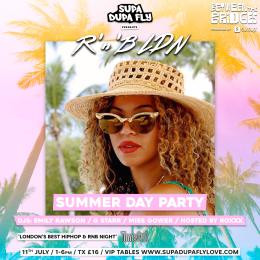 R'N'B LDN SUMMER DAY PARTY at Between the Bridges on Saturday 11th July 2026