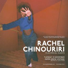 Rachel Chinouriri at Paper Dress Vintage on Tuesday 13th November 2018