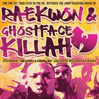 Raekwon & Ghostface Killah at The Forum on Sunday 25th September 2016